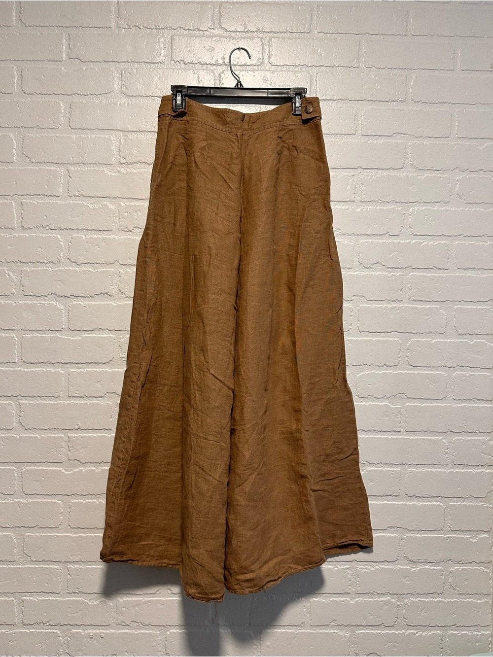 Banana Republic brown linen skirt pants